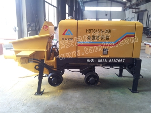 礦用濕噴臺(tái)車(chē)，礦用混凝土泵，礦用攪拌機(jī)發(fā)貨